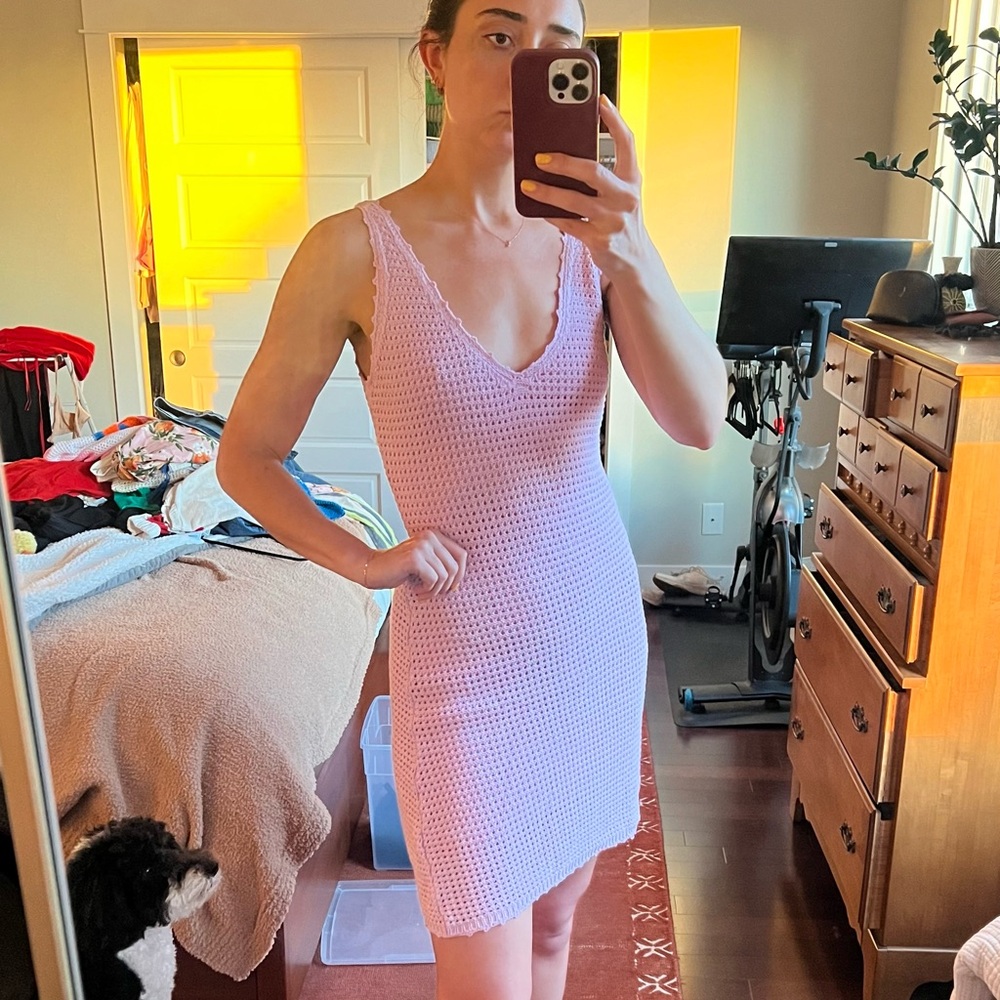 BB Dakota by Steve Madden crochet dress